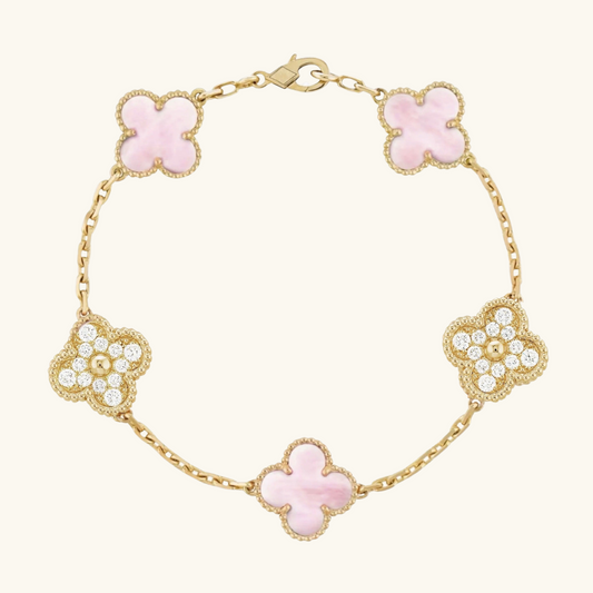 CLOVER | Golden Pink Bracelet Prestige